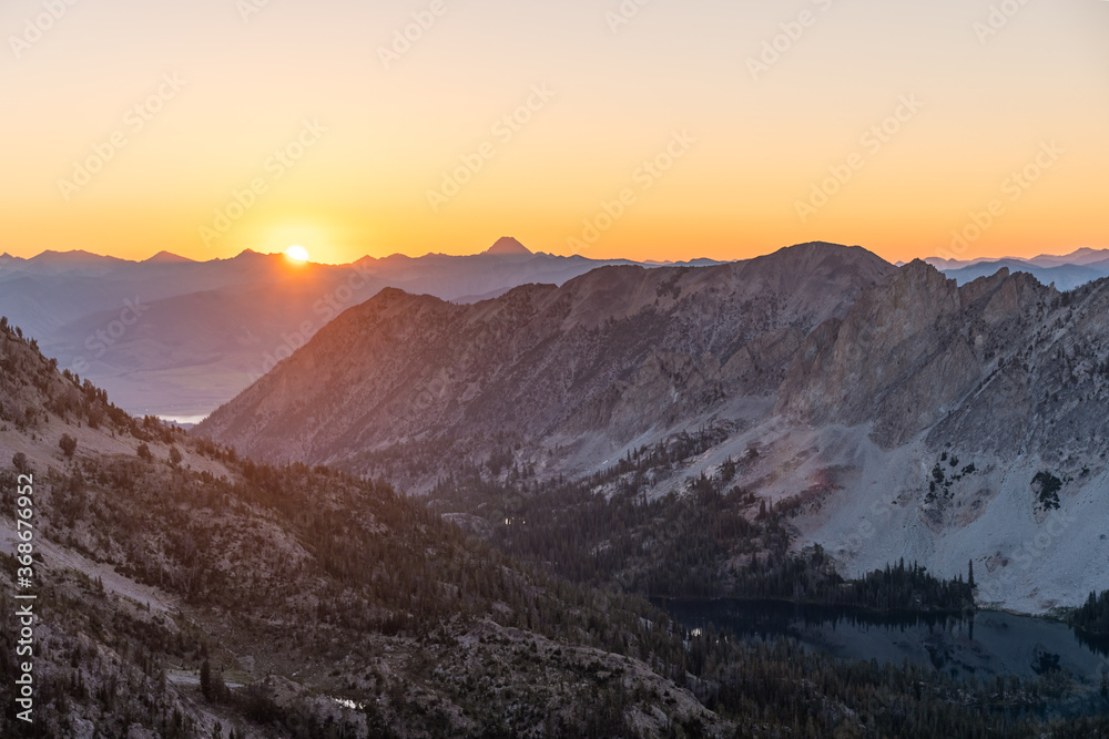 Sunrise From the Mountains