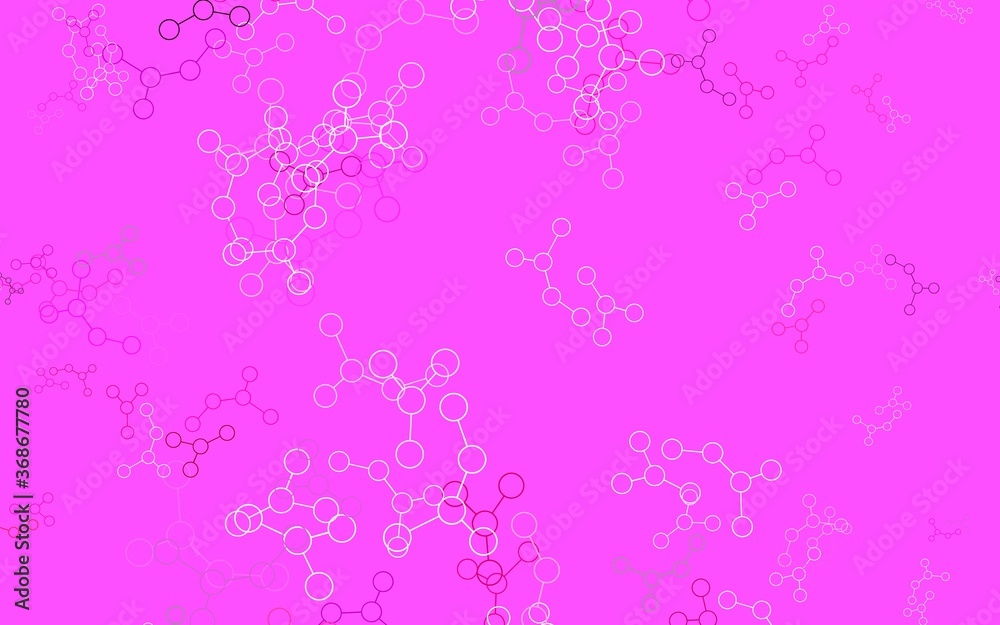 Light Purple vector background with forms of artificial intelligence. Light Purple vector background with forms of artificial intelligence.
