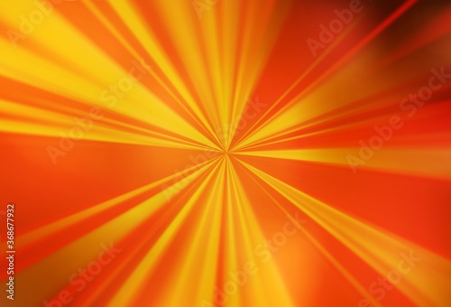 Light Orange vector blurred shine abstract texture. A completely new colored illustration in blur style. The best blurred design for your business.