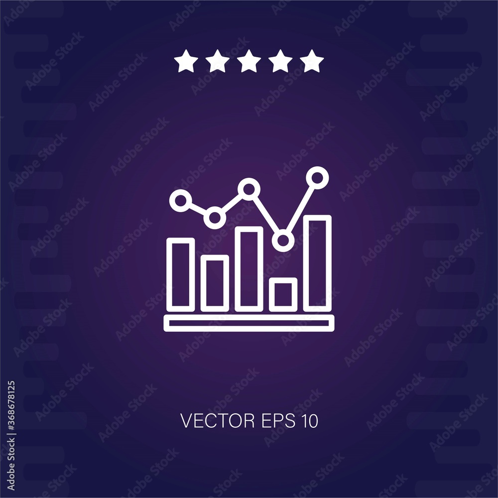 stats vector icon vector illustration stats vector icon vector illustration