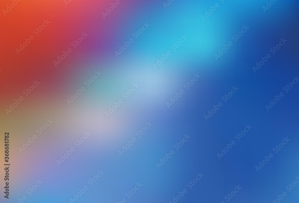 Light Blue, Red vector abstract blurred layout. Light Blue, Red vector abstract blurred layout.