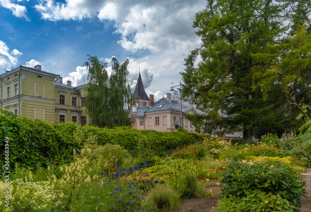 Old town of Tartu, the second largest city of Estonia. and the intellectual centre of the country, home to the nation's oldest and most renowned university