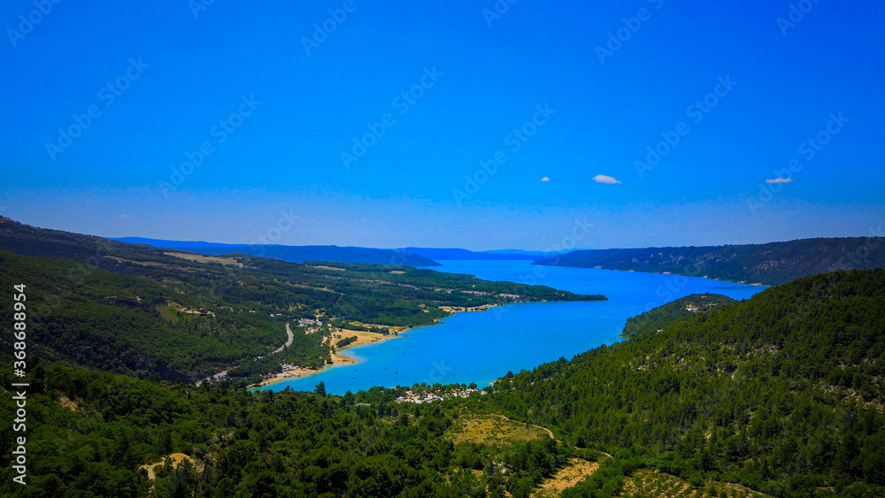 Amazing nature of the Verdon Canyon in France - travel photography
