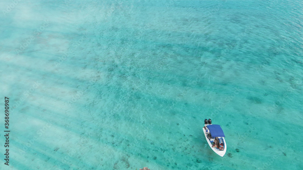 Crystal Rock aerial view, Mauritius Island Crystal Rock aerial view, Mauritius Island
