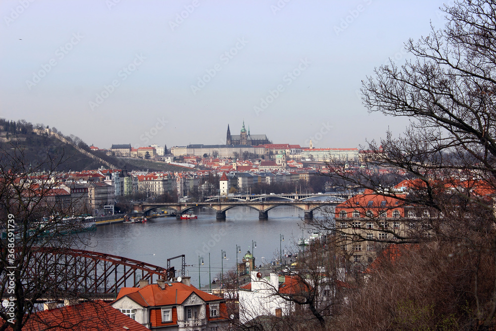 Vltava river. Prague