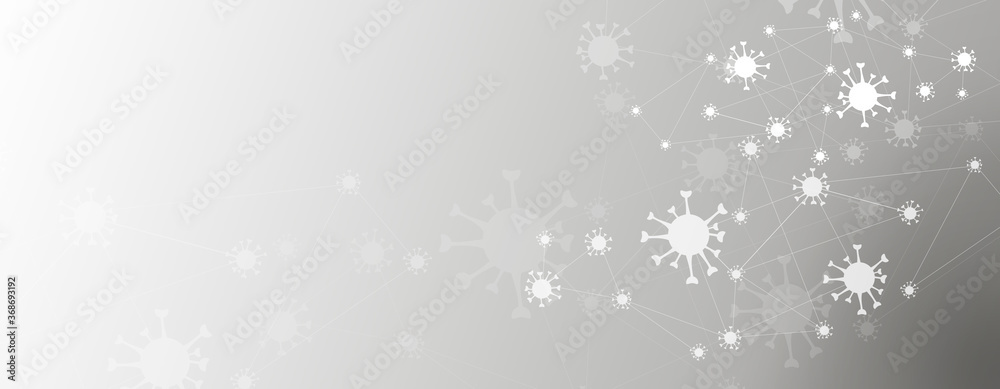 Abstract virus background. Abstract virus background.