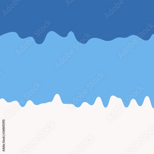 abstract blue paint colour dipping on white background for wallpaper, texture, label, banner, cover or other element. vector design
