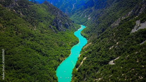 The Verdon River in the French Alpes - travel photography