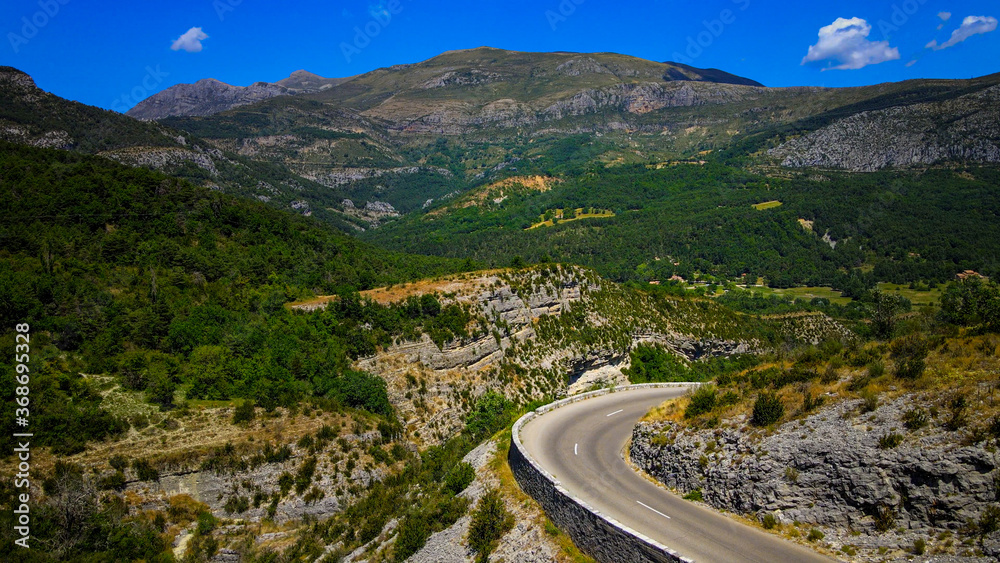 Fototapeta premium Wonderful nature of France - The Canyon of Verdon - travel photography