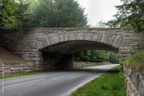 Acadia National Park Historic Stone Bridge