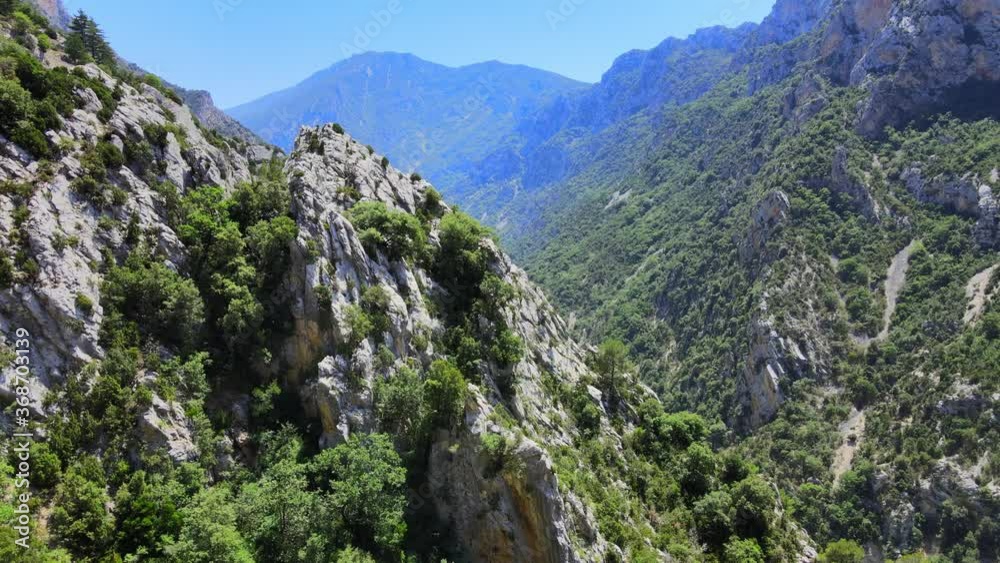 The Canyon of Verdon in the French Alpes - amazing nature The Canyon of Verdon in the French Alpes - amazing nature