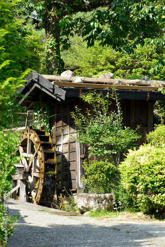 妻籠宿 水車小屋