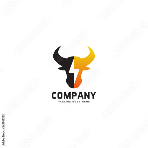 Bull Storm Logo Design