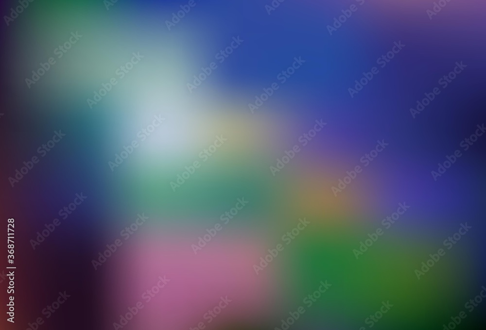 Light Purple, Pink vector blurred and colored pattern.