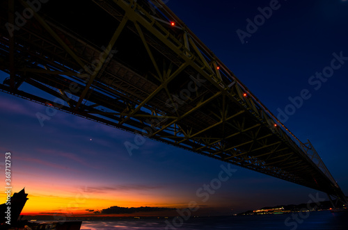 夜明と橋