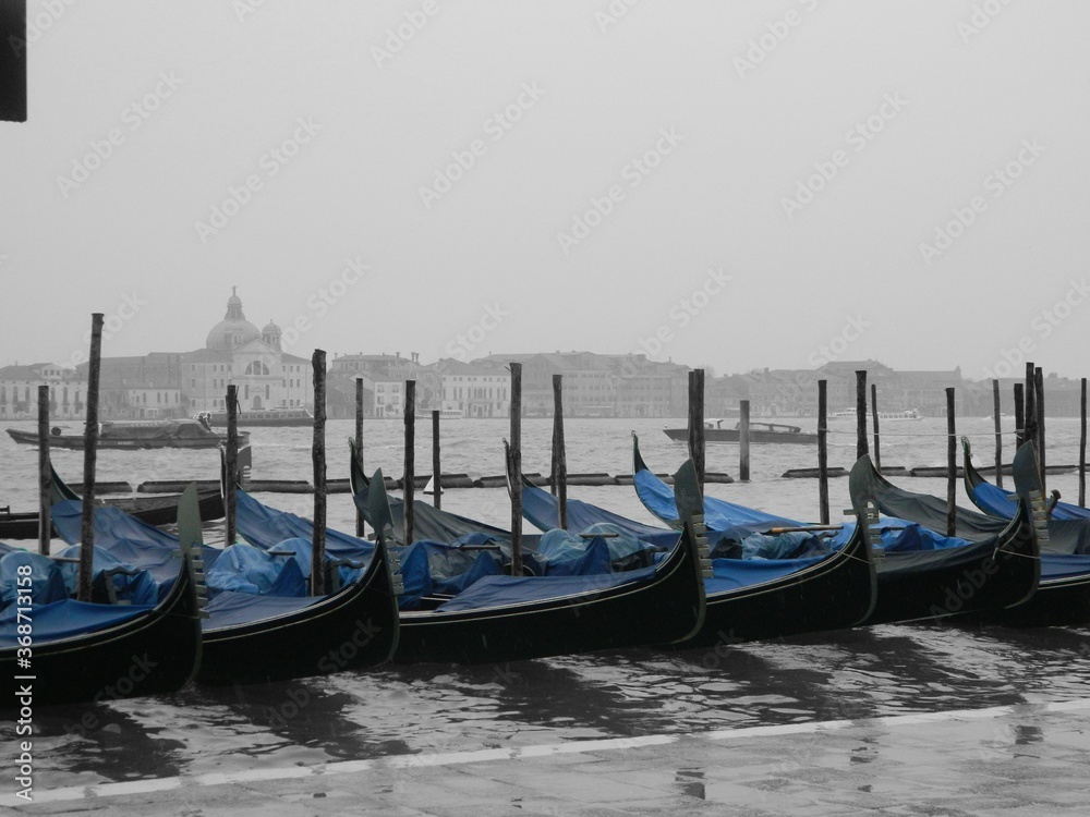 Italy, gondolas have existed in Venice since the 11th century and you can find them really everywhere! 