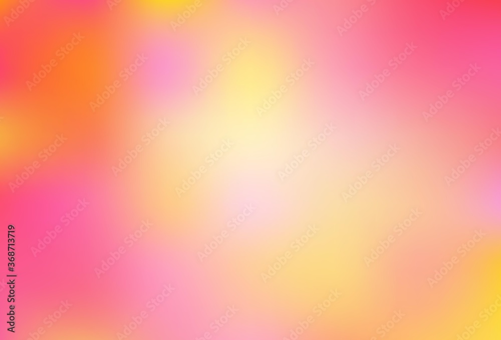 Light Orange vector abstract bright template.