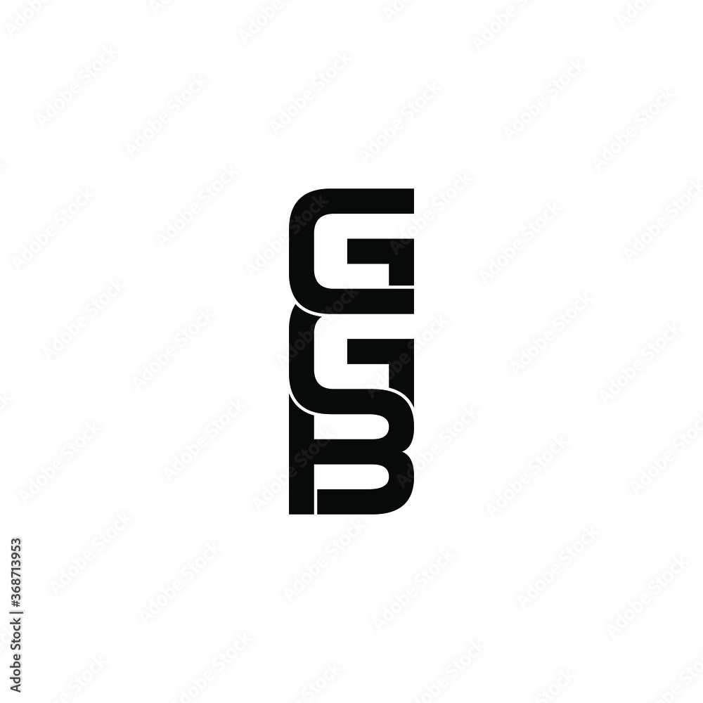 ggb letter original monogram logo design ggb letter original monogram logo design