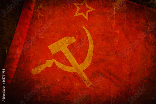 Принти на полотні USSR flag