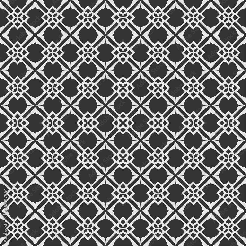 Background pattern. Geometricl wallpaper texture. Black and gold colors. Sample template. Monochrome. Perfect for fabrics, covers, patterns, posters, interior designs or wallpapers. Vector background 