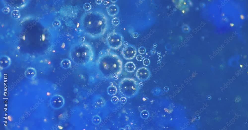 Extreme Macro Of Bubbles In paint. Shine . Extreme Macro Of Bubbles In paint. Shine .