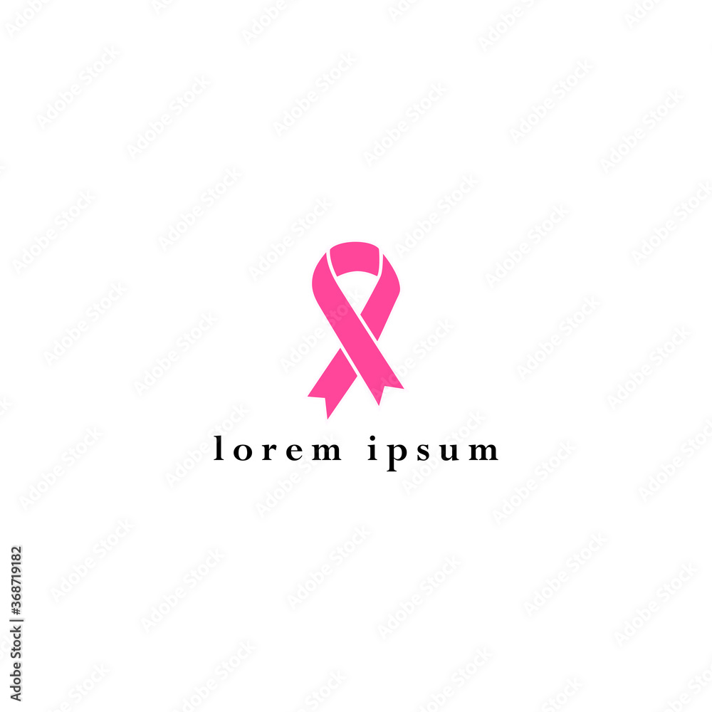 Breast Cancer Illustration and Logo Design Breast Cancer Illustration and Logo Design