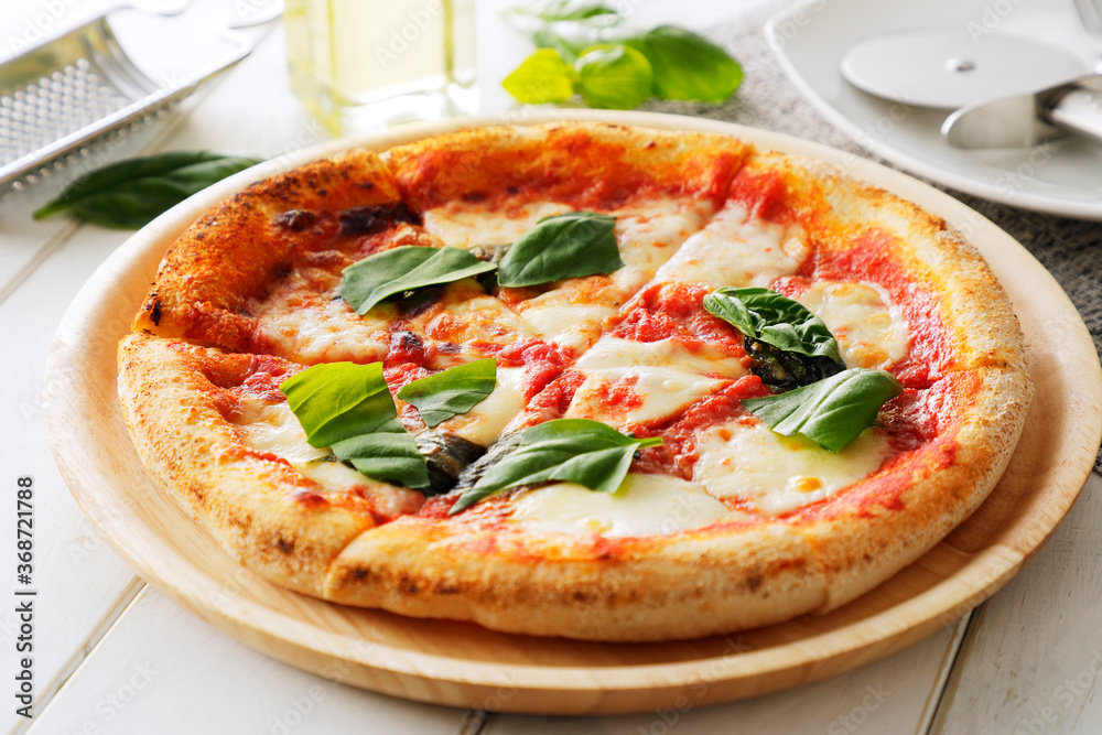 ピザマルゲリータ　Italian Pizza Margherita