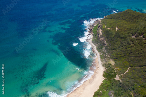 Burwood Beach - Aerial View - Newcastle Australia