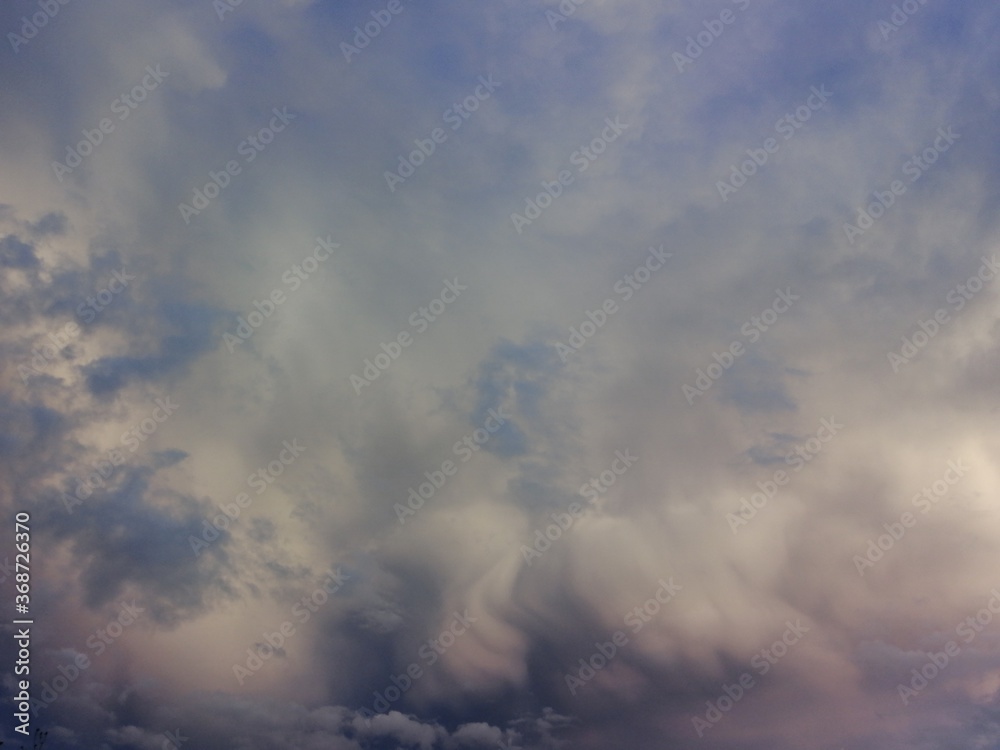 Fototapeta premium time lapse clouds