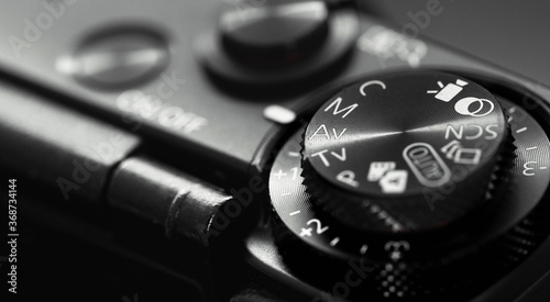 camera mode dial manual mode closeup