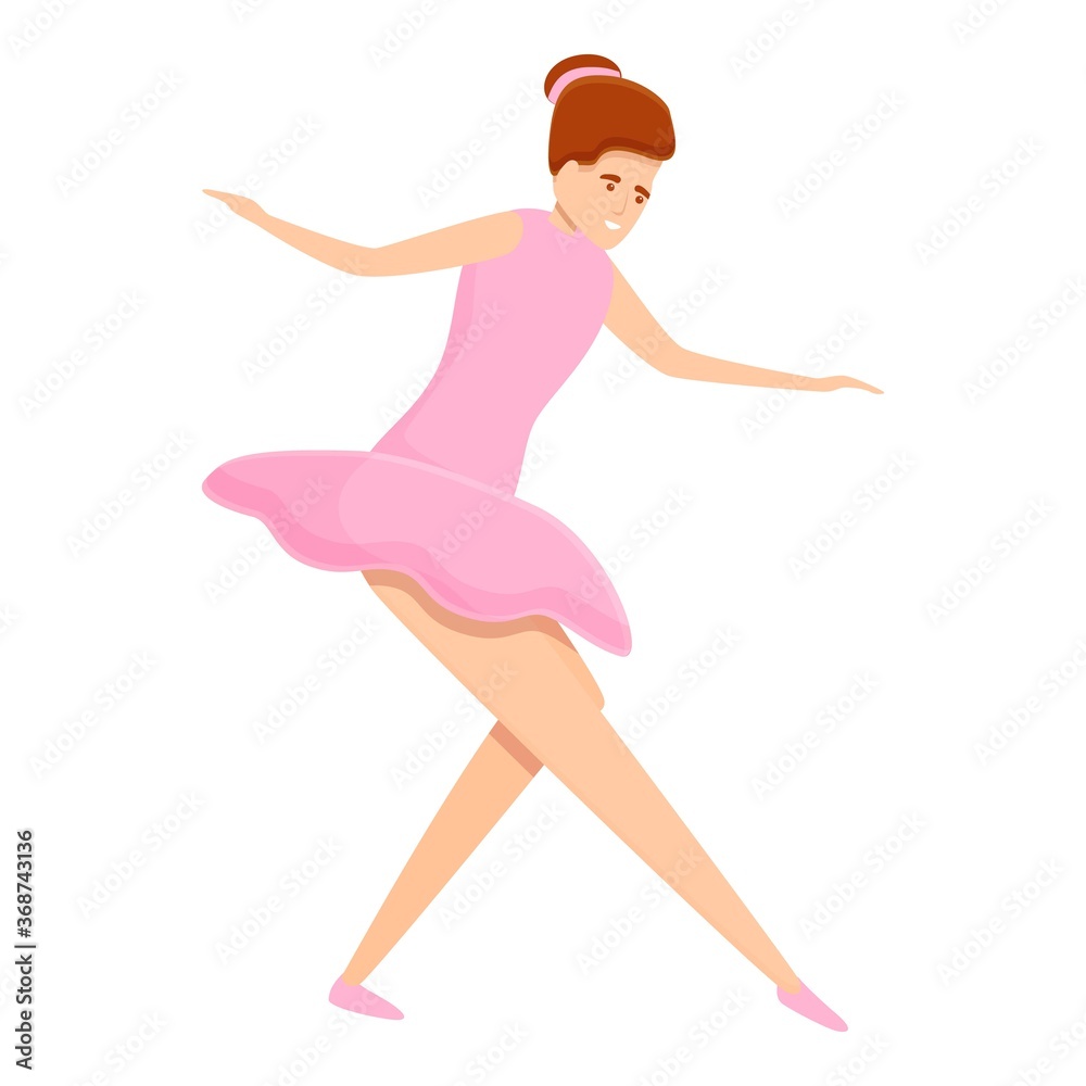 Ballerina toe icon. Cartoon of ballerina toe vector icon for web design isolated on white background Ballerina toe icon. Cartoon of ballerina toe vector icon for web design isolated on white background