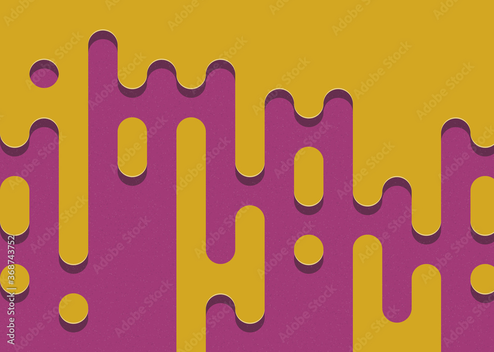 Abstract Rounded Color Lines halftone transition background illustration Abstract Rounded Color Lines halftone transition background illustration