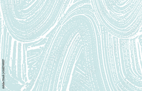 Grunge texture. Distress blue rough trace. Curious
