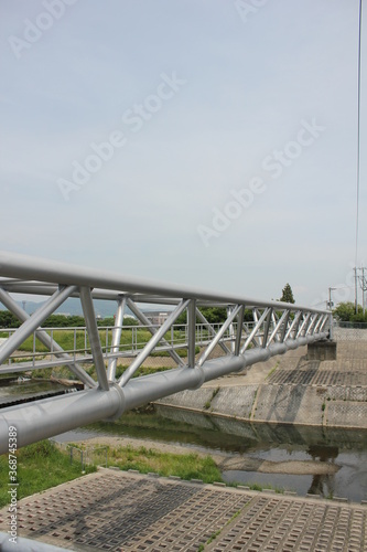 河川敷、River