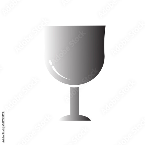 Wine glass icon vector