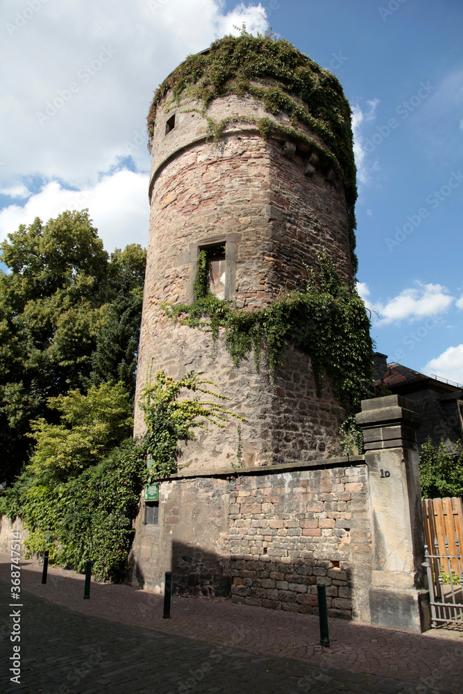 Der Hexenturm in Fulda, Fulda, Hessen, Deutschland, Europa