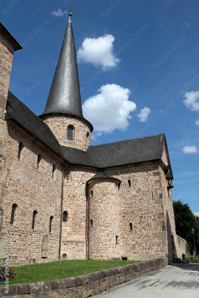 Die Michaeliskirche in Fulda, Fulda, Hessen, Deutschland, Europa