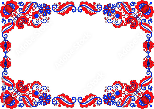 Hungarian beautiful folk art, floral decoration
beautiful flower illustration

