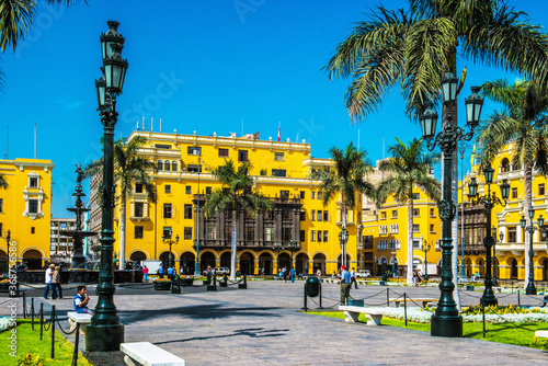 Plaza de Armas de Lima, Plaza Mayor, Peru photo