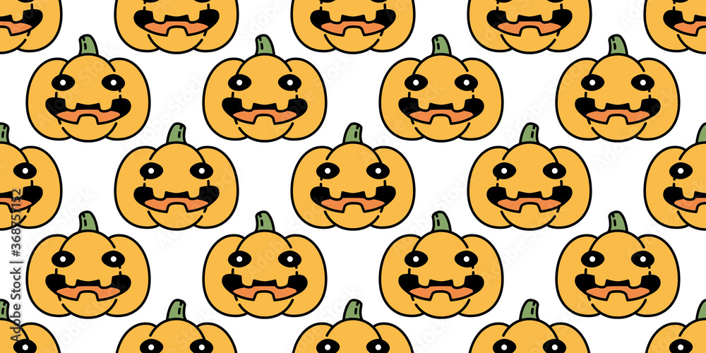 pumpkin Halloween seamless pattern vector cartoon scarf isolated repeat wallpaper ghost tile background illustration icon symbol doodle design pumpkin Halloween seamless pattern vector cartoon scarf isolated repeat wallpaper ghost tile background illustration icon symbol doodle design