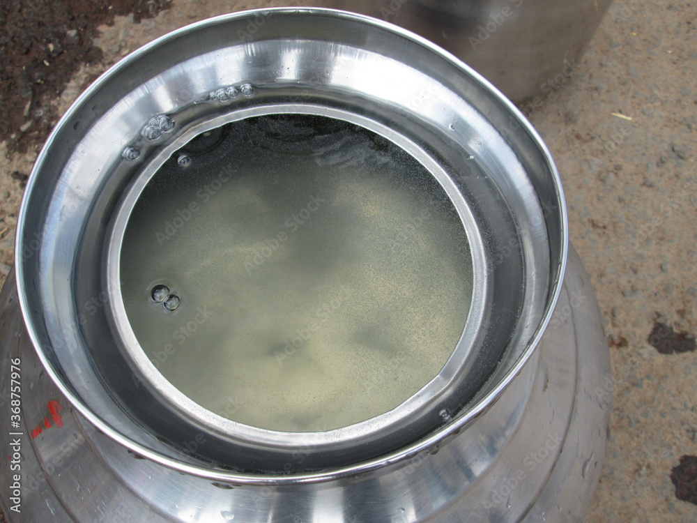 Indian Dirty Yellow Drinking Water Indian Dirty Yellow Drinking Water
