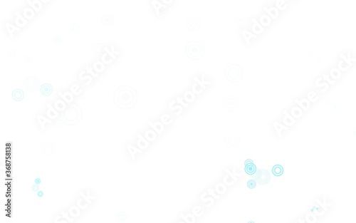 Light Pink  Blue vector pattern with spheres.