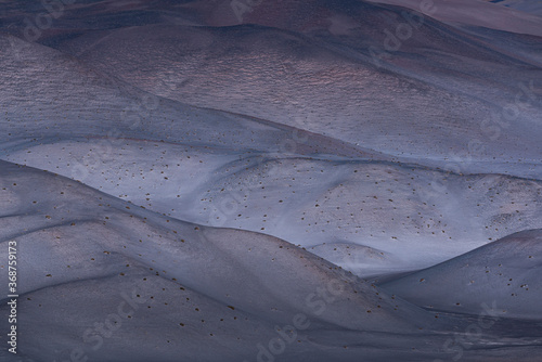 Desert landscape in the Salar de Arizaro, La Puna, Argentina, South America, America photo