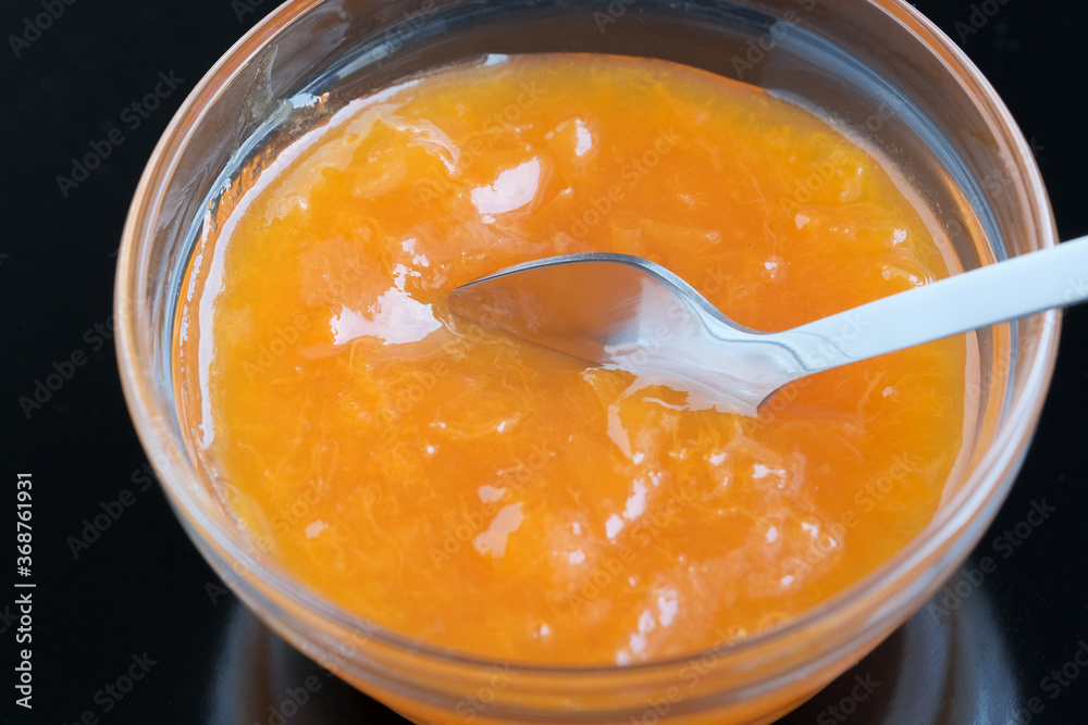 Sweet beautiful apricot jam Sweet beautiful apricot jam