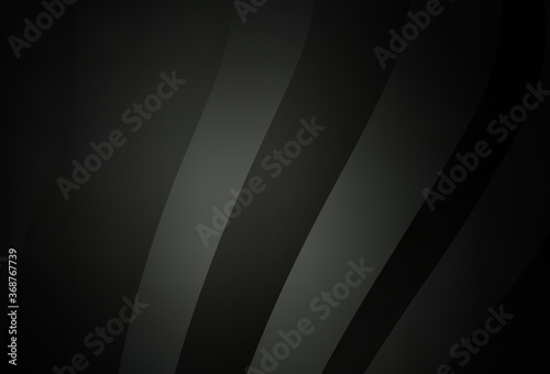 Dark Gray vector blurred bright pattern.