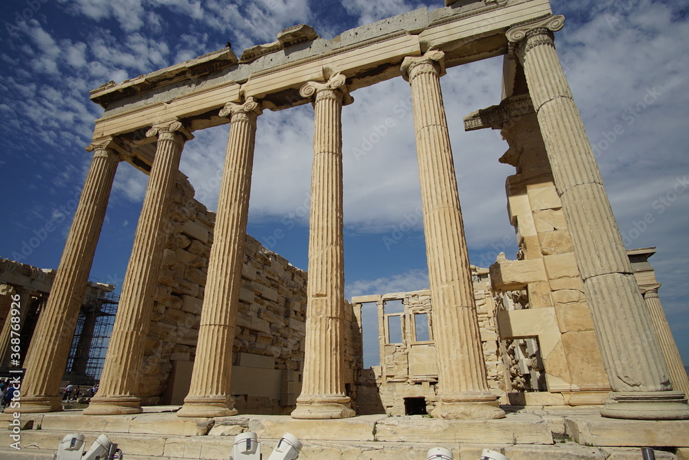 a temple in Athens, called the Parthenon a temple in Athens, called the Parthenon