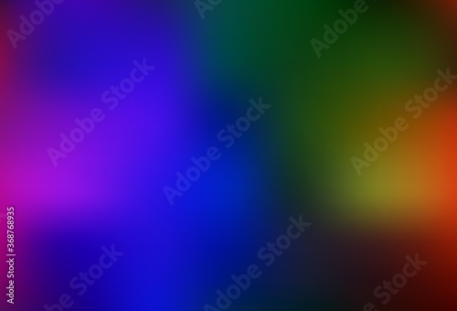 Dark Multicolor vector abstract bright pattern.