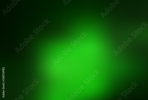 Light Green vector abstract blurred background.