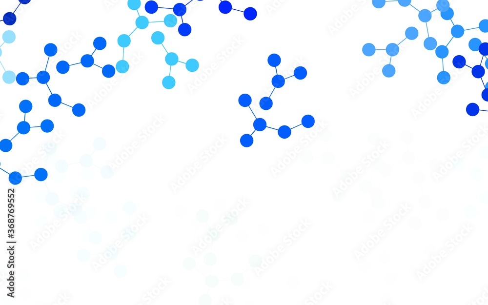 Light BLUE vector backdrop with artificial intelligence data. Light BLUE vector backdrop with artificial intelligence data.
