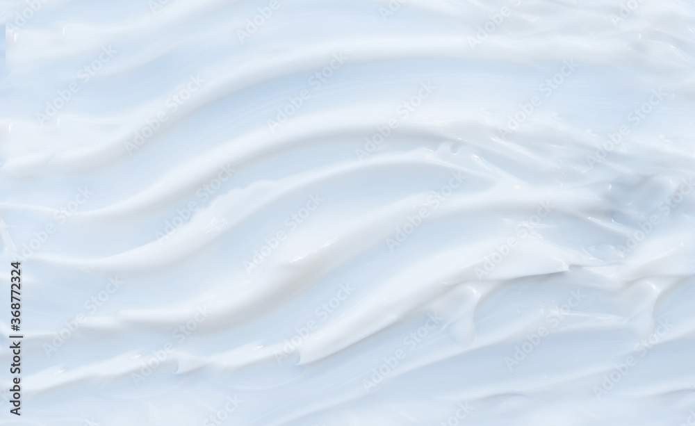 Obraz premium White lotion skin care cosmetic product. Beauty cream texture. 